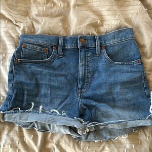 Madewell Blue Jean Shorts